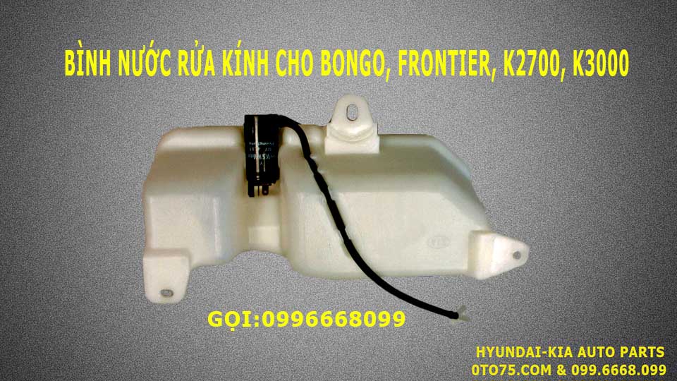 Bình nước rửa kính 0K60A67480J cho Bongo, Frontier, K2700, K3000