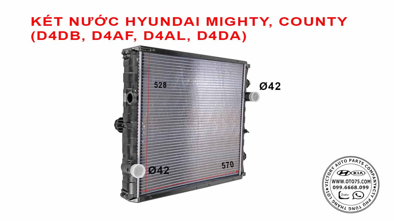 két nước 253015H600 cho hyundai mighty, county (D4DB, D4AF, D4AL, D4DA)