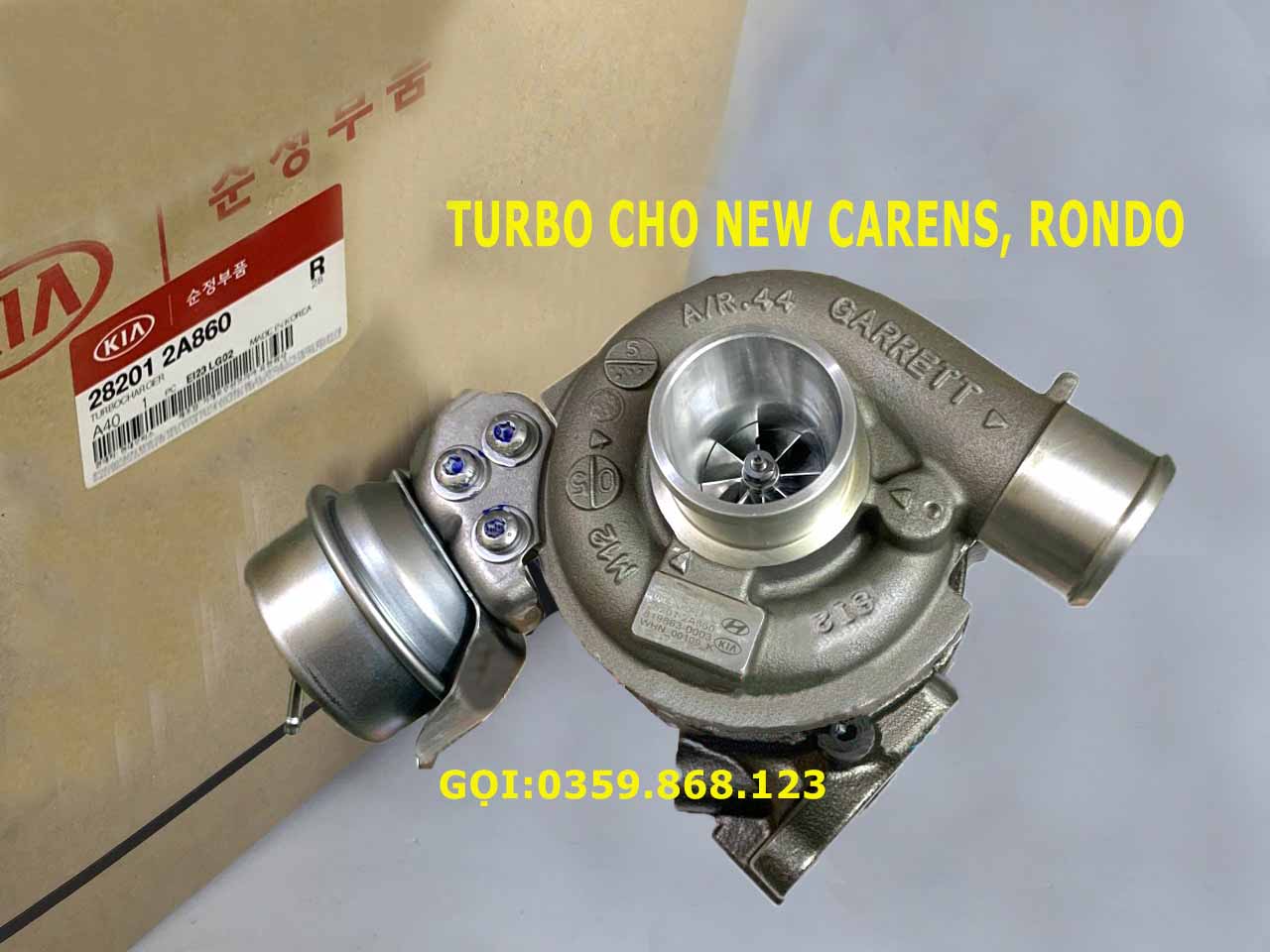Turbo 282012A860 cho Kia Carens, Rondo