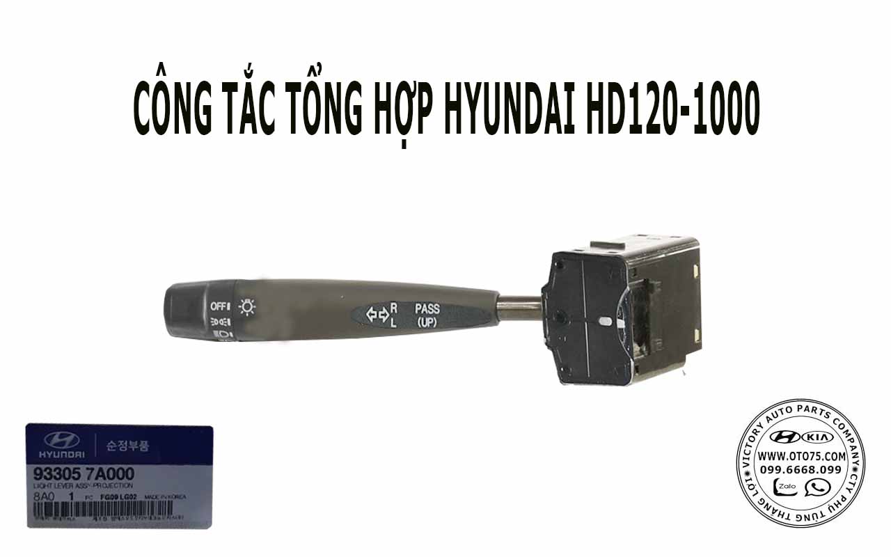Công tắc tổng hợp pha cốt 933057A000 cho Hyundai HD120-1000
