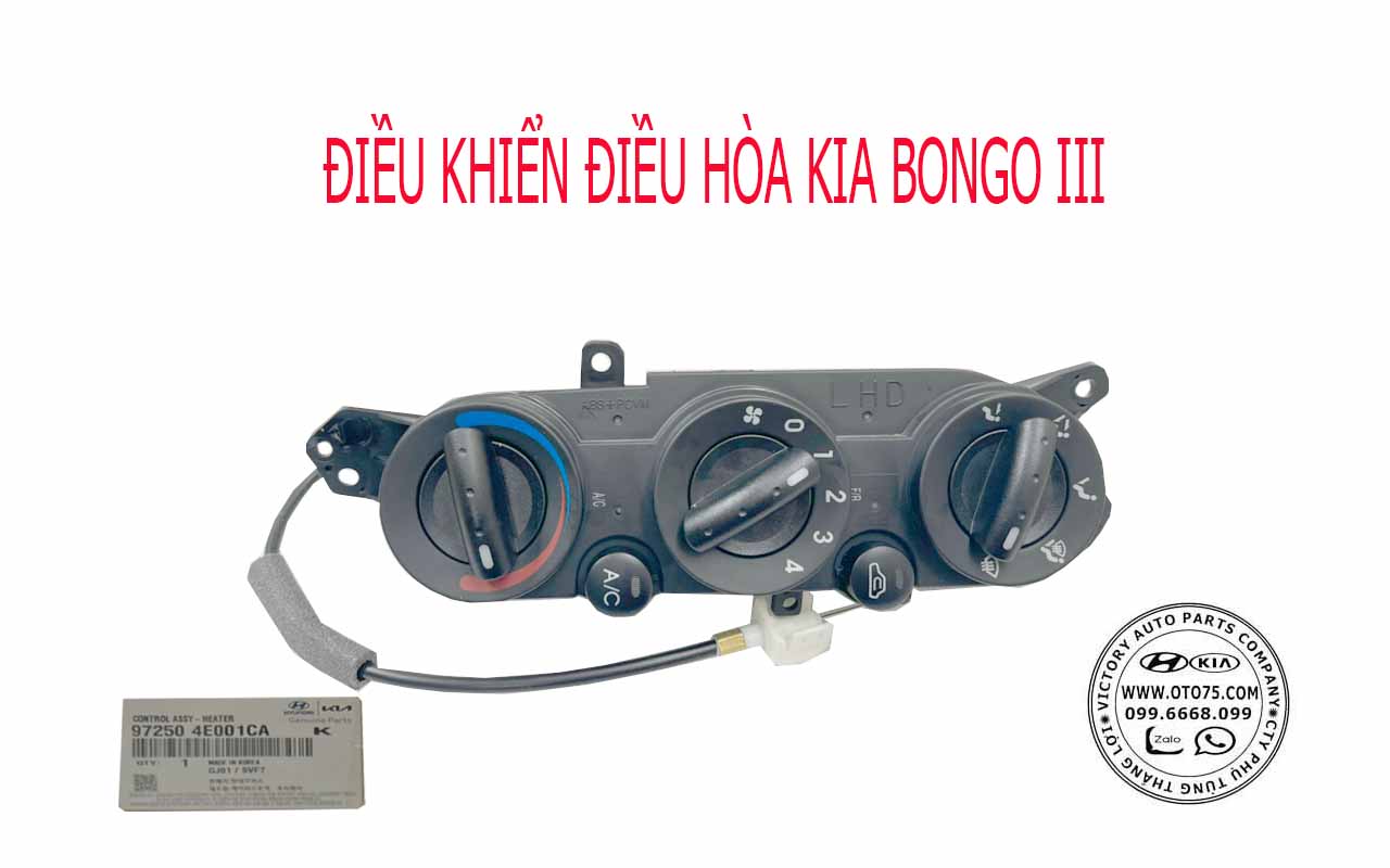 Điều khiển điều hòa 972504E001 cho Kia Bongo 3