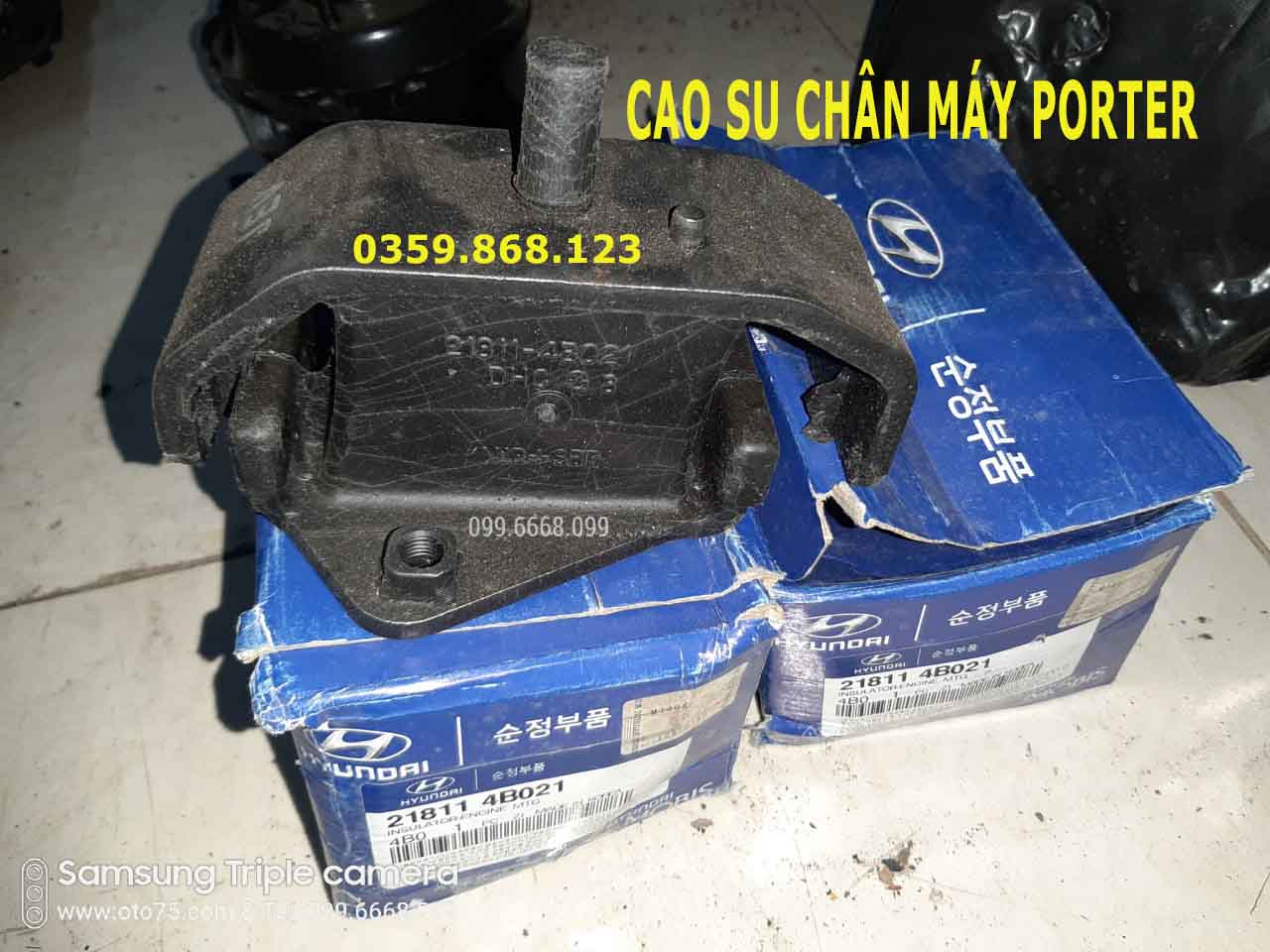 Cao su chân máy 218114B021 cho Porter