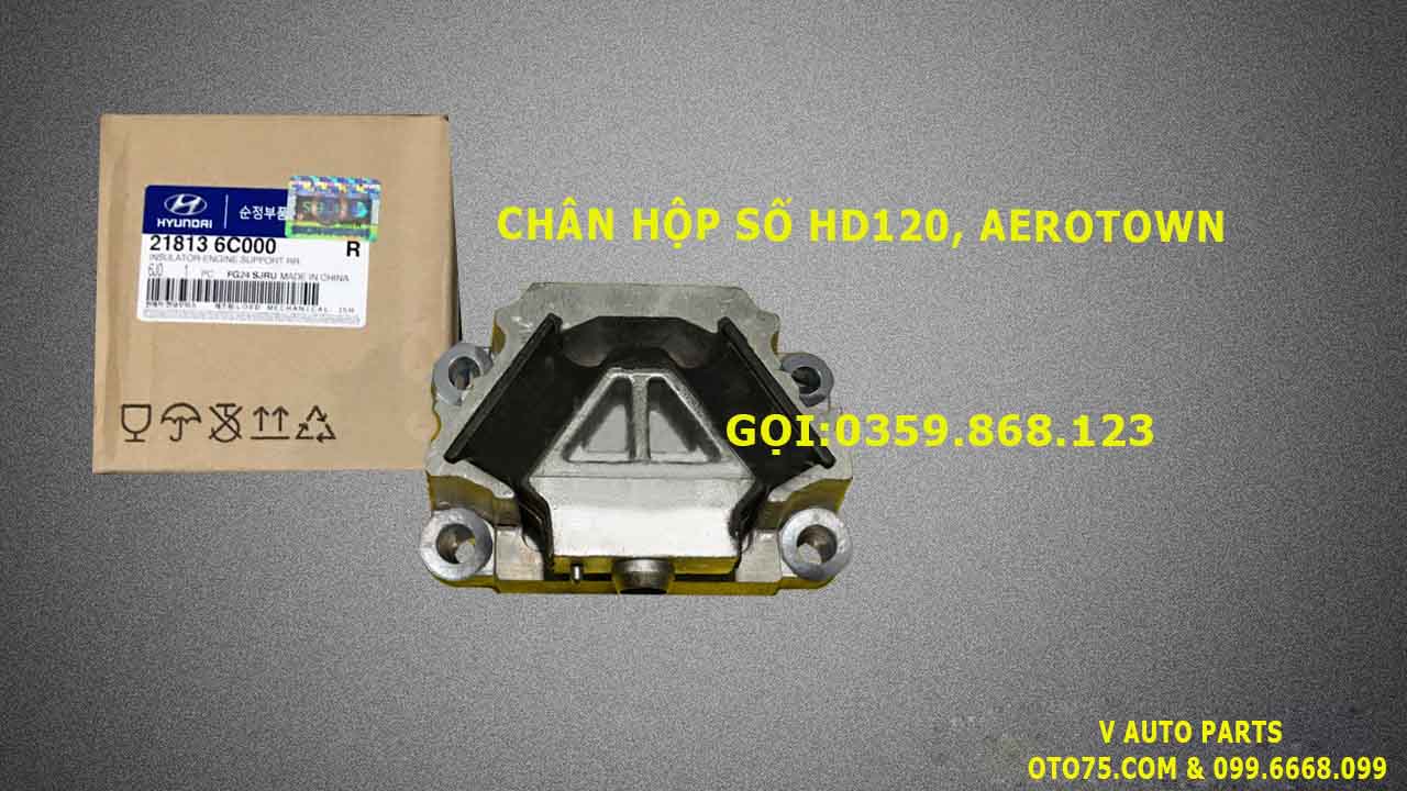 Chân hộp số 218136C000 cho Hyundai HD120, Aerotown (D6GA)