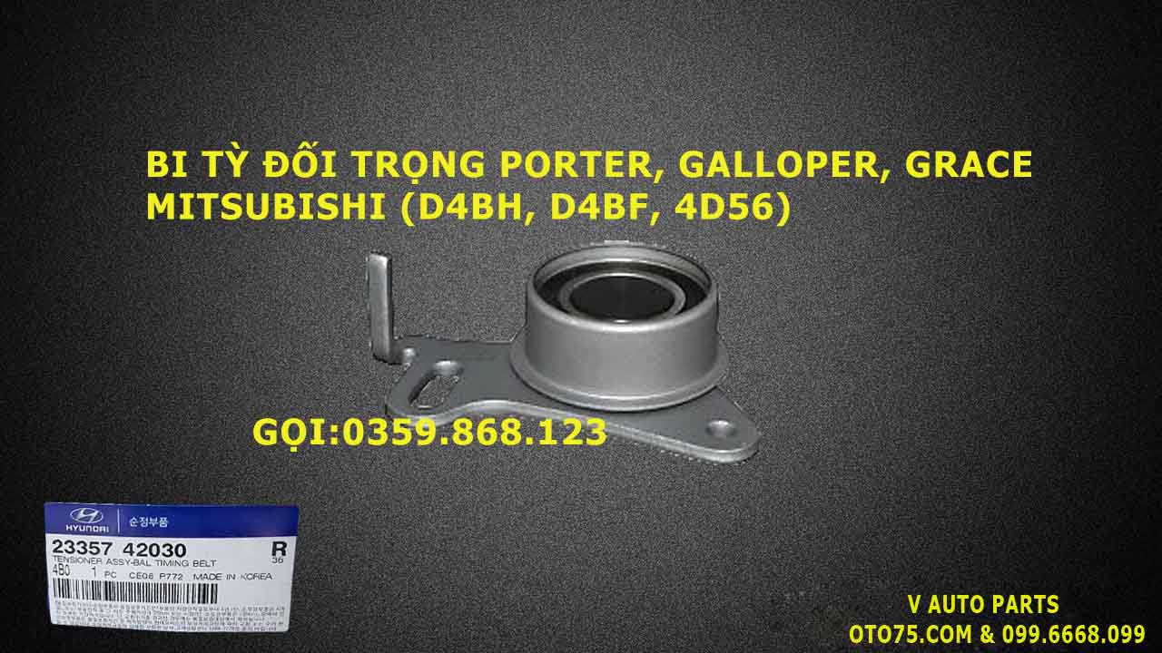 bi tỳ đối trọng 2335742030 cho Hyundai Porter, galloper, grace, Mitsubishi (D4BH, D4BF, 4D56)