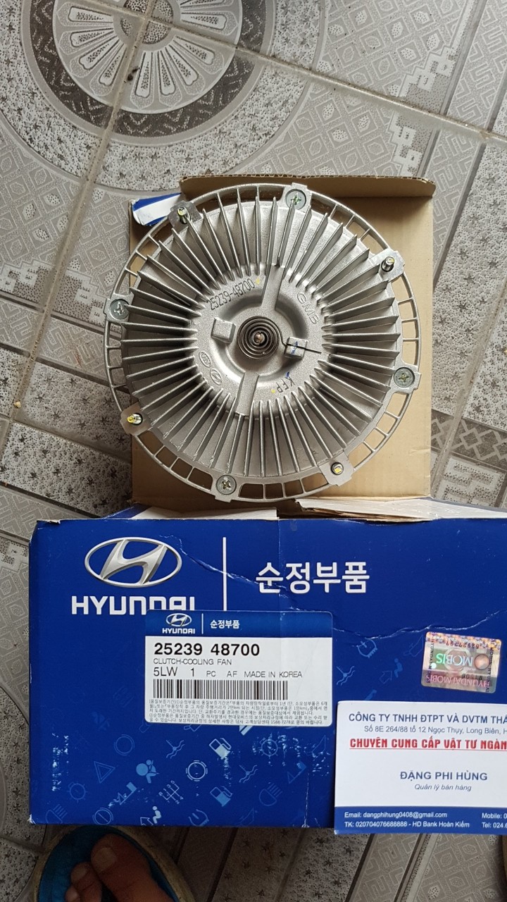 Củ li tâm 2523948700 cho Hyundai County, Mighty (D4GA)