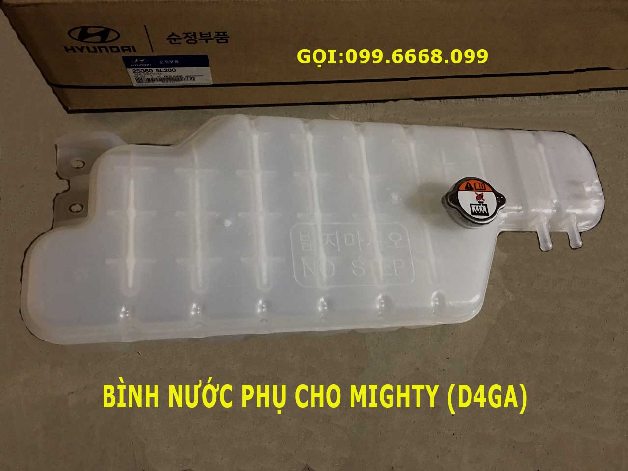 Bình nước phụ 253605L200 cho HD65, Mighty (D4GA)