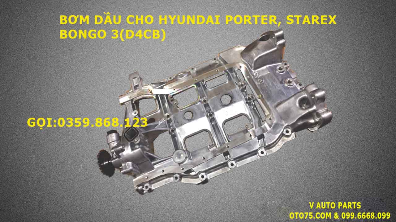 Bơm dầu 261104A700 cho Hyundai Porter, Starex, Bongo 3(D4CB)