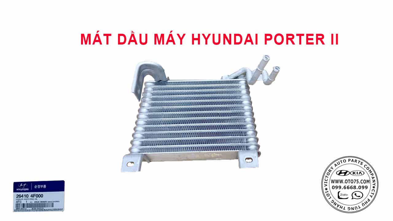 Mát dầu máy 264104F000 cho Hyundai Porter