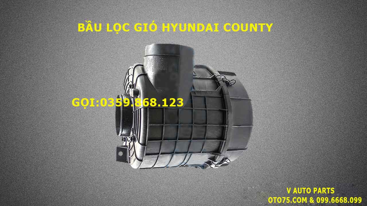 bầu lọc gió  (CLEANER ASSY-AIR) 281005A500 for hyundai county, HD78