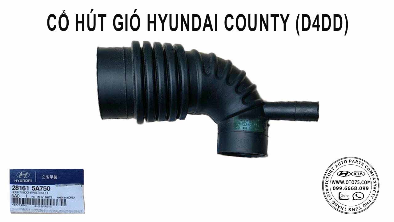 cổ hút gió 281615A750 cho hyundai county (d4dd)