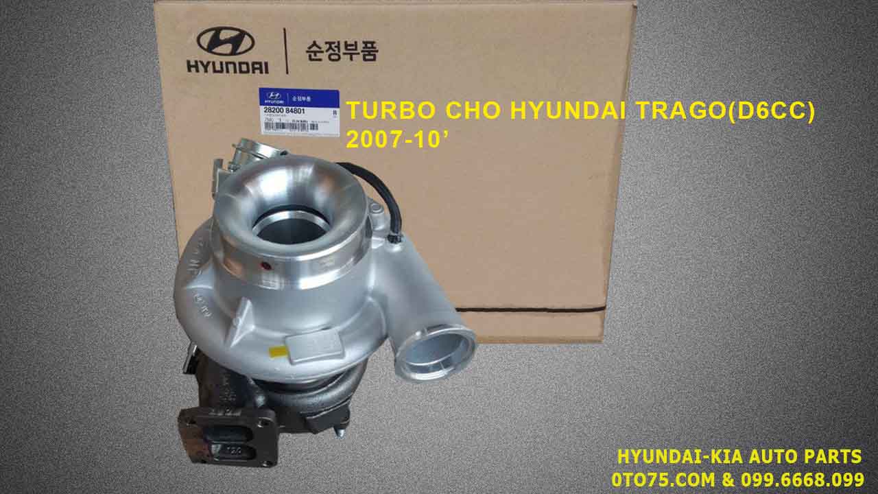 turbo 2820084801 cho hyundai trago(d6cc)’