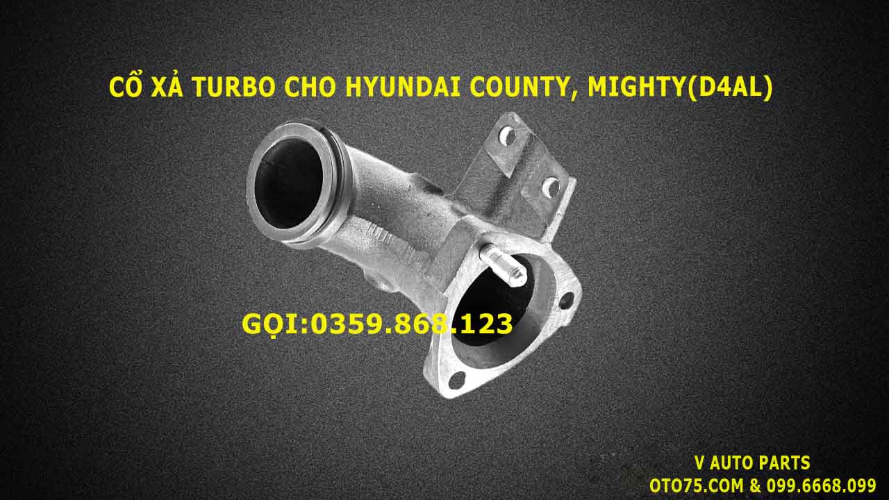 cổ xả turbo 2826045000 cho hyundai county, mighty(d4al)