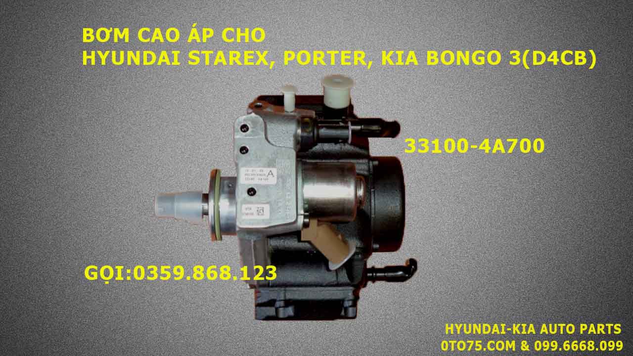 Bơm cao áp 331004A700 cho  starex, porter, bongo 3(d4cb)