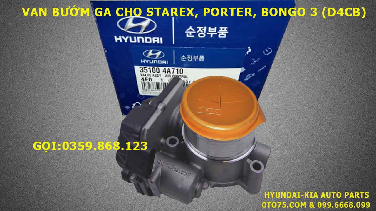 Van bướm ga 351004A710 cho Starex, Porter, Bongo 3 (D4CB)