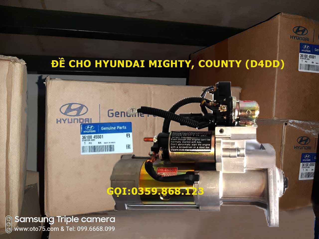 Đề 3610045501 cho Hyundai County, Mighty (D4DD)