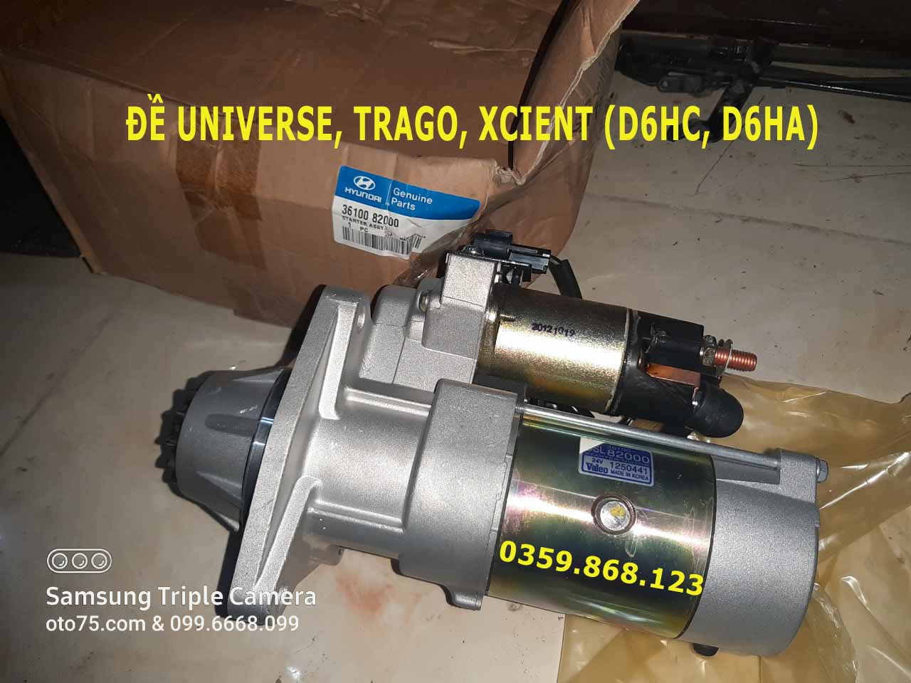 Đề 3610082000 cho Univer, Trago, Xcient (D6HC, D6HA)