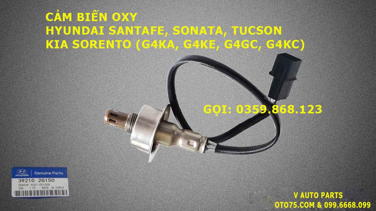 Cảm biến OXY 391202G150 cho Santafe, Tucson, Sonata, Sorento (G4KA, G4KE, G4GC, G4KC)