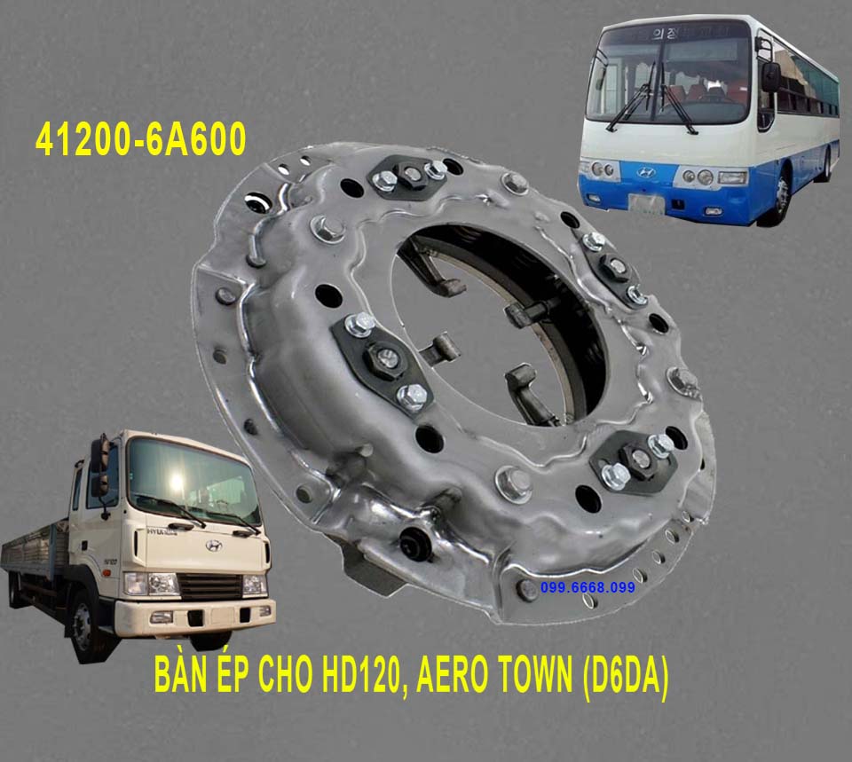 Bàn ép 412006A600 cho HD120, Aero Town (D6DA)