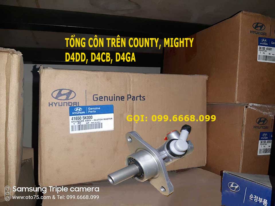 Tổng côn trên 416505K000 county, mighty (D4DD, D4CB, D4GA)