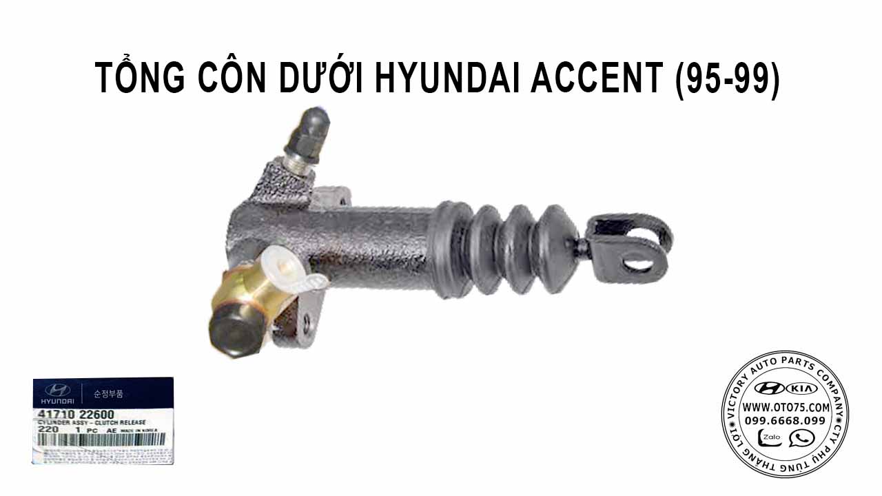 tổng côn dưới 4171022600 hyundai accent (95-99)