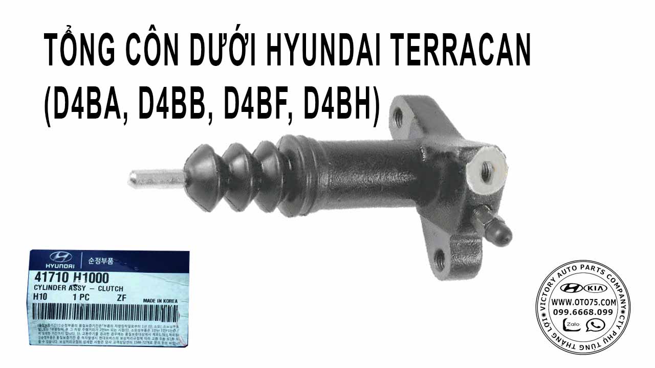 Tổng côn dưới 41710H1000 cho hyundai TERRACAN(D4BA, D4BB, D4BF, D4BH)