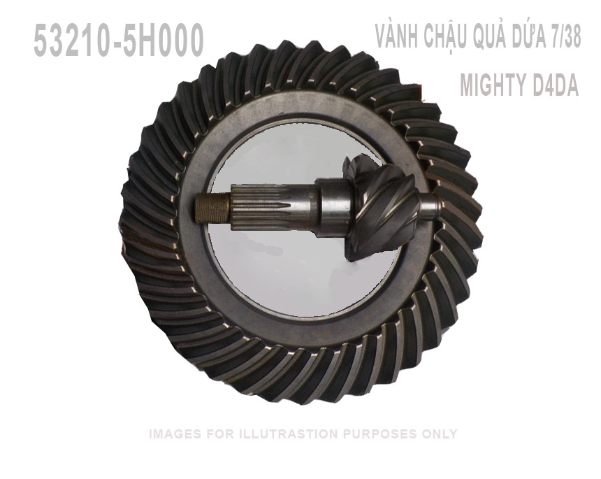 Vành chậu quả dứa 532105H000 cho HD65, 72, 78, Mighty (D4DA, DB)