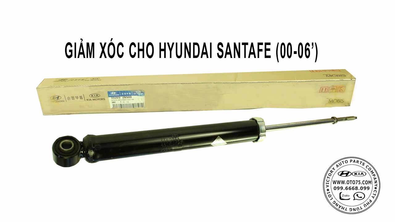 giảm xóc sau 5530526500 cho hyundai santafe (00-06’)