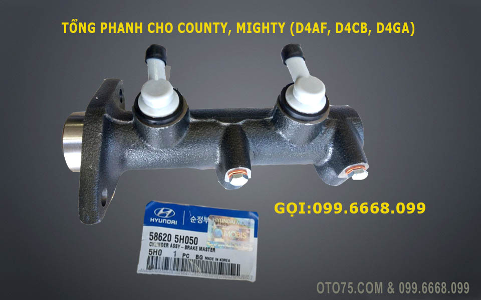 Tổng phanh 586205H050 cho County, Mighty (D4AF, D4CB, D4GA)