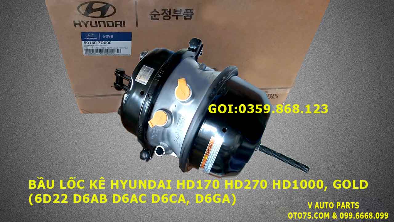 Bầu lốc kê 591407D000 cho Hyundai HD170, 270, 1000 Gold (6D22 D6AB D6AC D6CA)