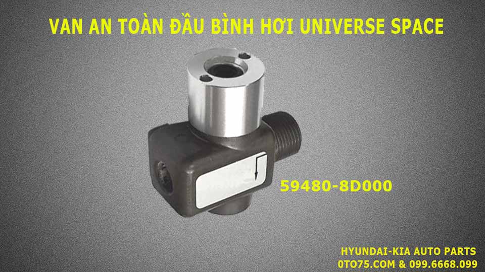 van an toàn đầu bình hơi 594808D000 cho Universe space