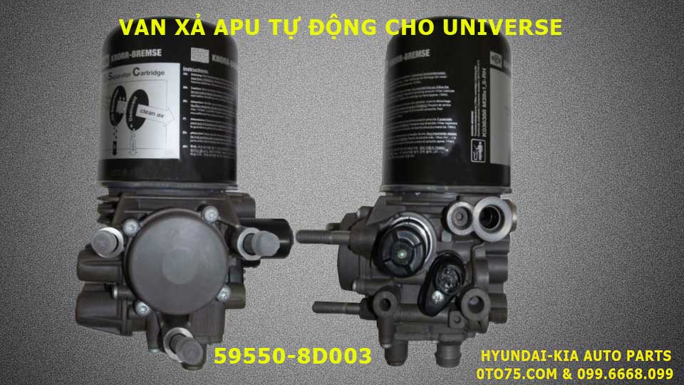 Van xả tự động 595508D003 cho Universe