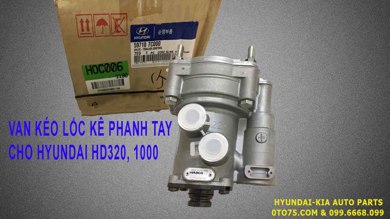 Van kéo lốc kê  phanh tay 597107c000 cho HD320, 1000