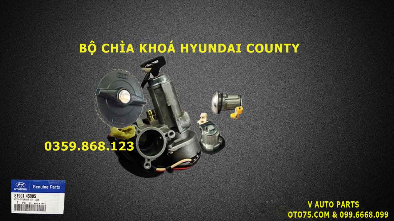 bộ chìa khoá 8190145005 cho hyundai county