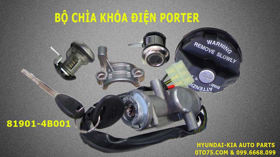 Bộ chìa khoá điện 819014B001 cho Porter