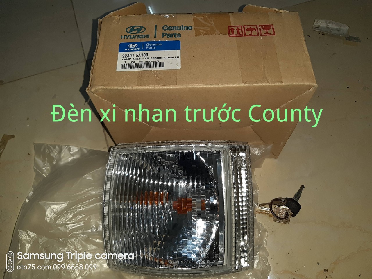 Đèn xi nhan trước 923015a100 cho County