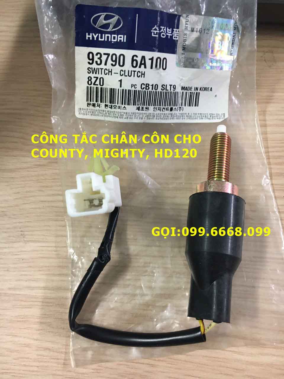 Công tắc chân côn 937906A100 cho County, Mighty, HD120