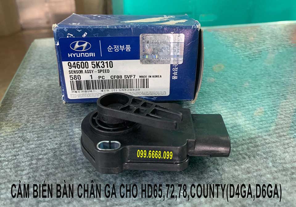 Cảm biến bàn chân ga 946005k310 cho Mighty, County, Mega Truck (D4GA, D6GA)