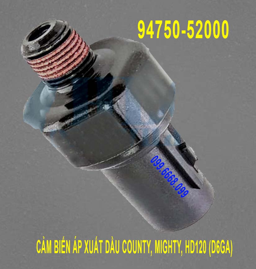 Cảm biến áp xuất dầu 9475052000 cho County, Mighty, HD120 (D6GA)