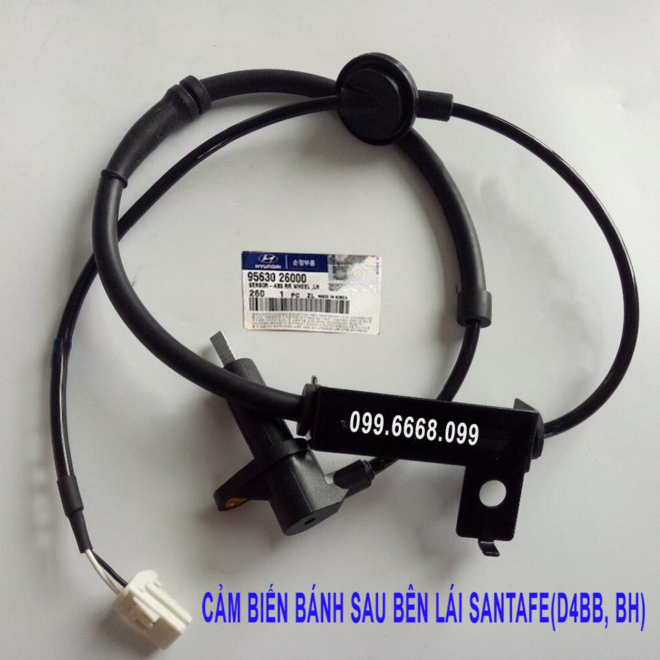 Cảm biến bánh sau 9563026000 cho Santafe (D4BB, BH)