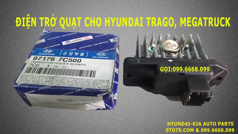 Điện trở quạt 971767c500 cho HD320, Megatruck