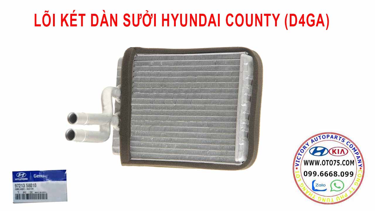 lõi dàn nóng két sưởi 9721358010 cho E-county