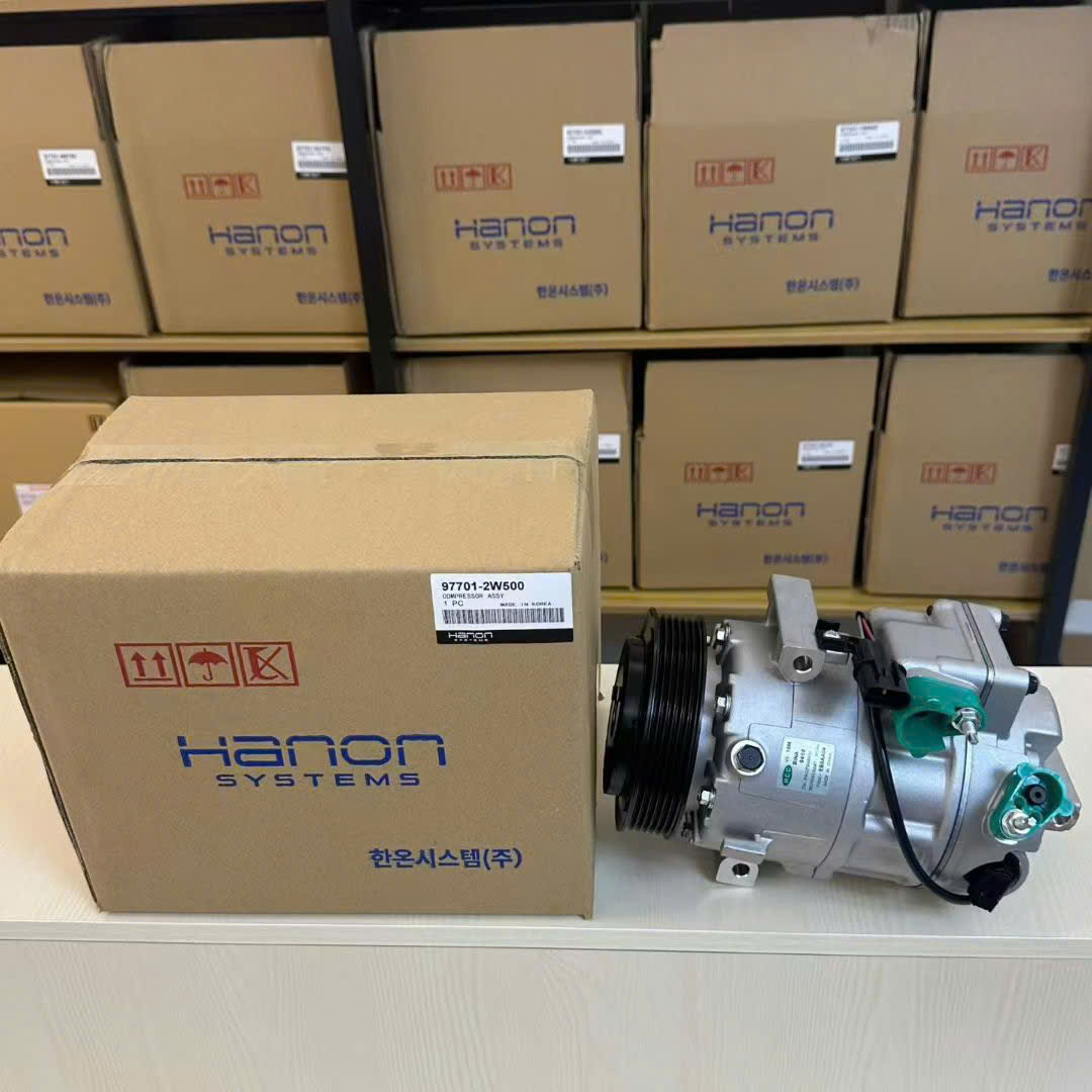 Lốc điều hòa (máy nén) 977012W500 cho Hyundai Santafe; Kia Sorento; Grand Santafe (2013-2020)