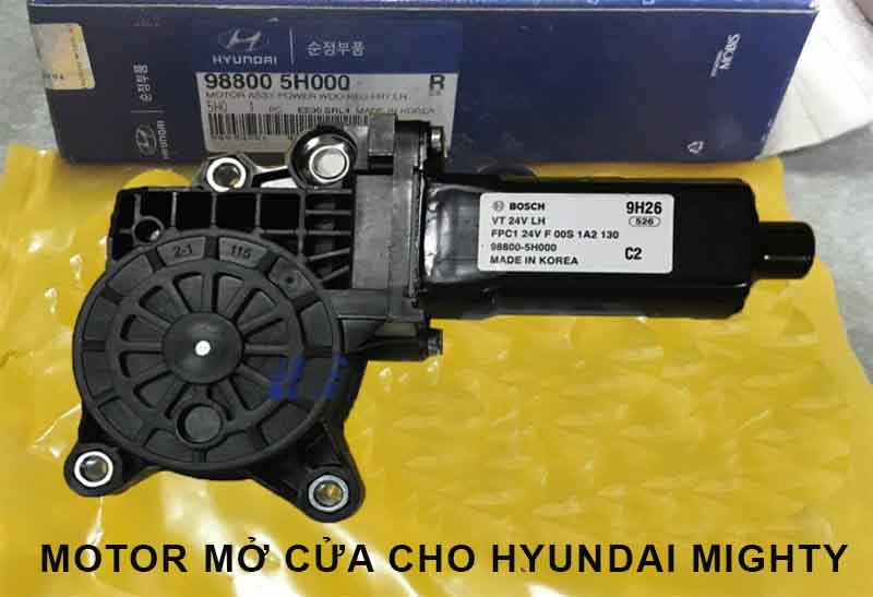 motor mở cửa cho hyundai mighty (988005H000)