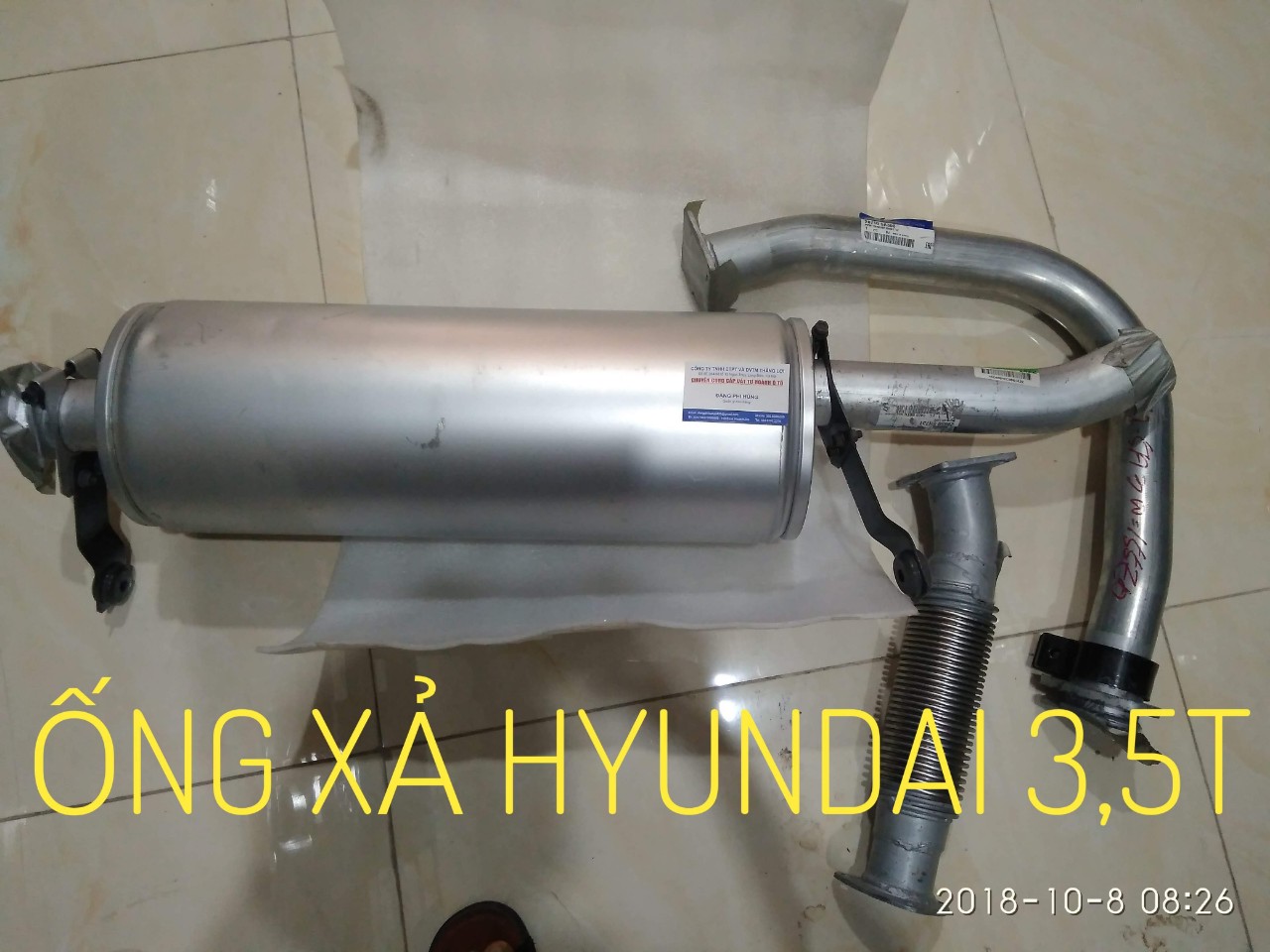 Ống xả Hyundai 3.5T